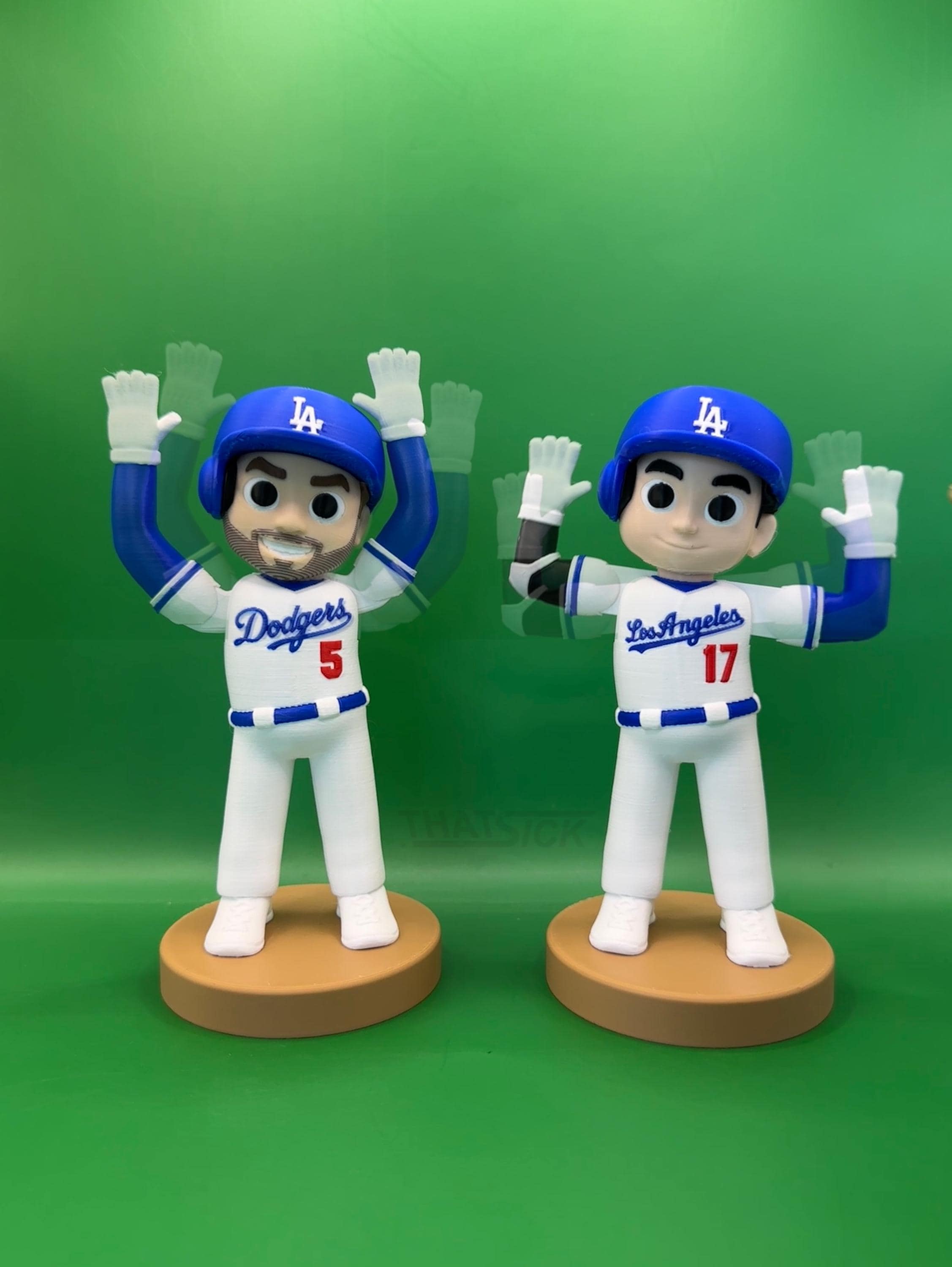 La Dodgers Figurine - Etsy