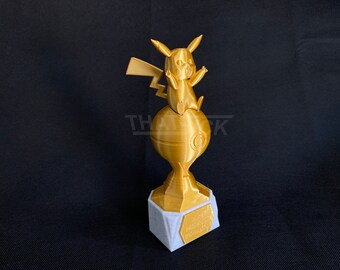 ピカチュウポケモントロフィー - Etsy 日本