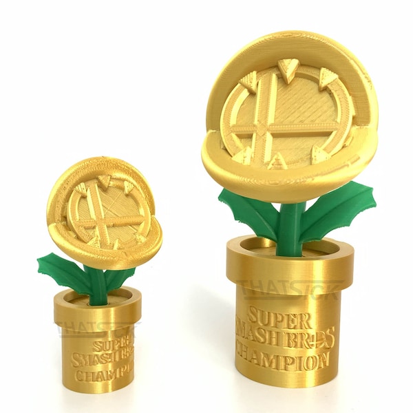 Super Smash Bros Piranha Plant Trophy