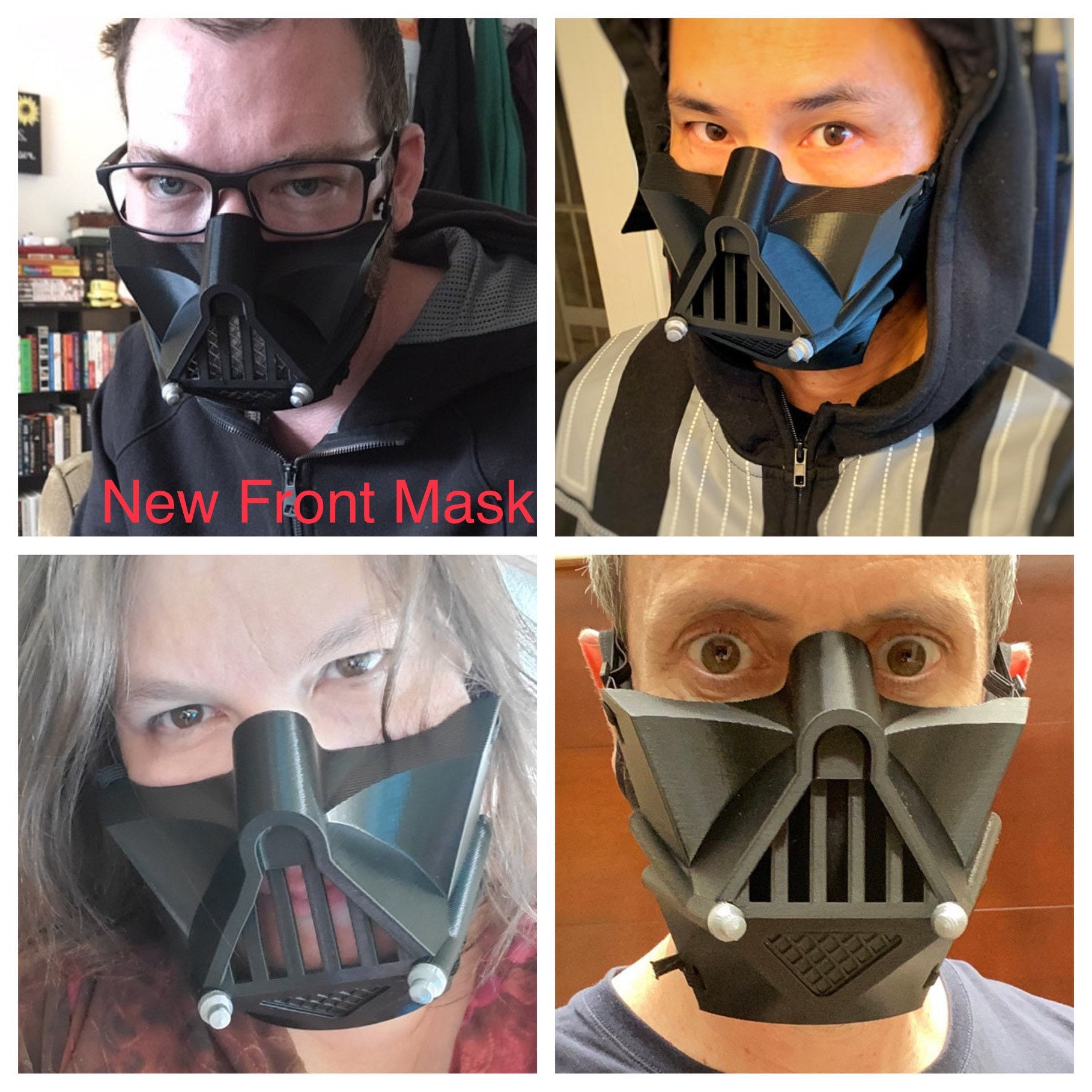 ダース・ベイダーのフェイスマスク - Etsy 日本