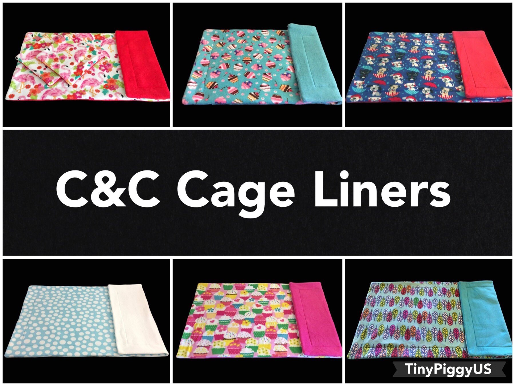 custom fleece cage liners