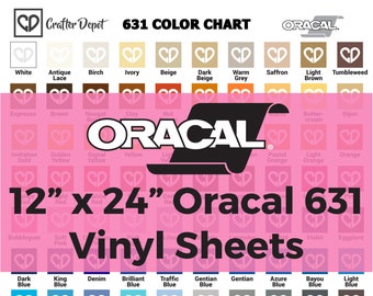 4 Rolls - 24 X 10ft Oracal 651 Sign Cutting Vinyl Bundle - *63 Color  Choices*