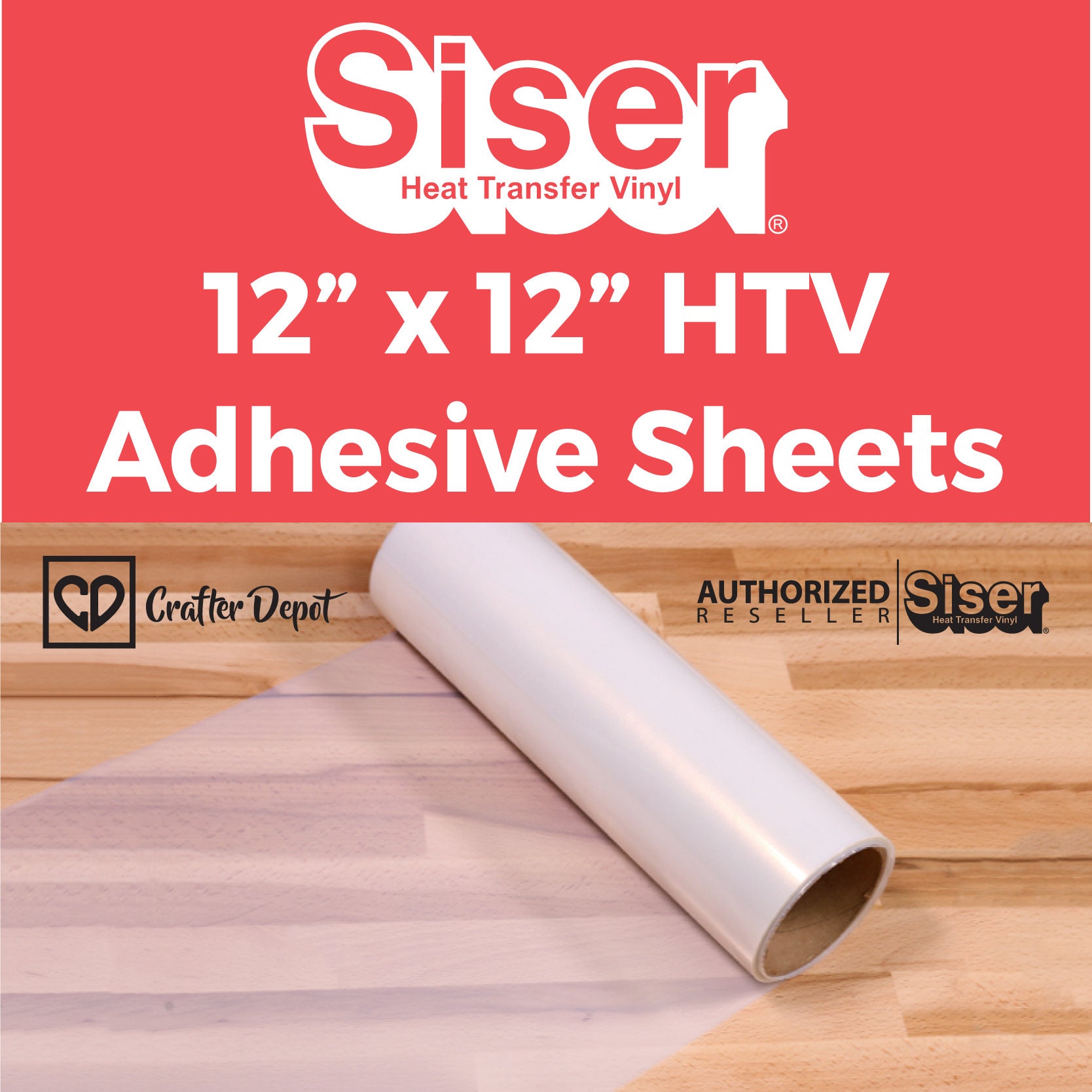 Siser Easyweed Adhesive 12x12 Sheet, Adhesive Sheet, HTV Foil Adhesive, Heat  Transfer Vinyl Adhesive, Foil Adhesive, Iron on Fabric 