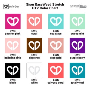 Siser EasyWeed Stretch HTV Bundle - 12" x 15", HTV Vinyl Bundle, Siser HTV Bundle, Heat Vinyl Transfer, Cricut Vinyl Iron On, Athletic Vinyl bild 2