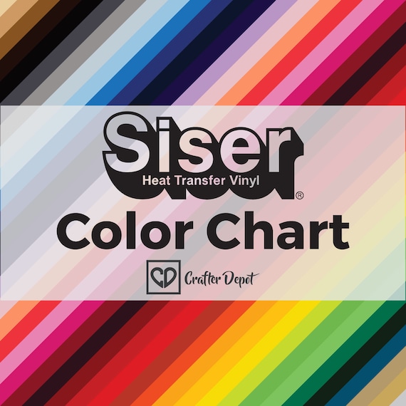 Siser Easyweed Stretch Color Chart