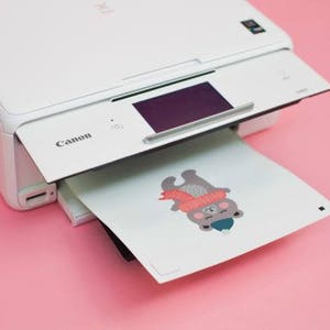Silhouette Printable Heat Transfer for Dark Fabric - Printable HTV ...