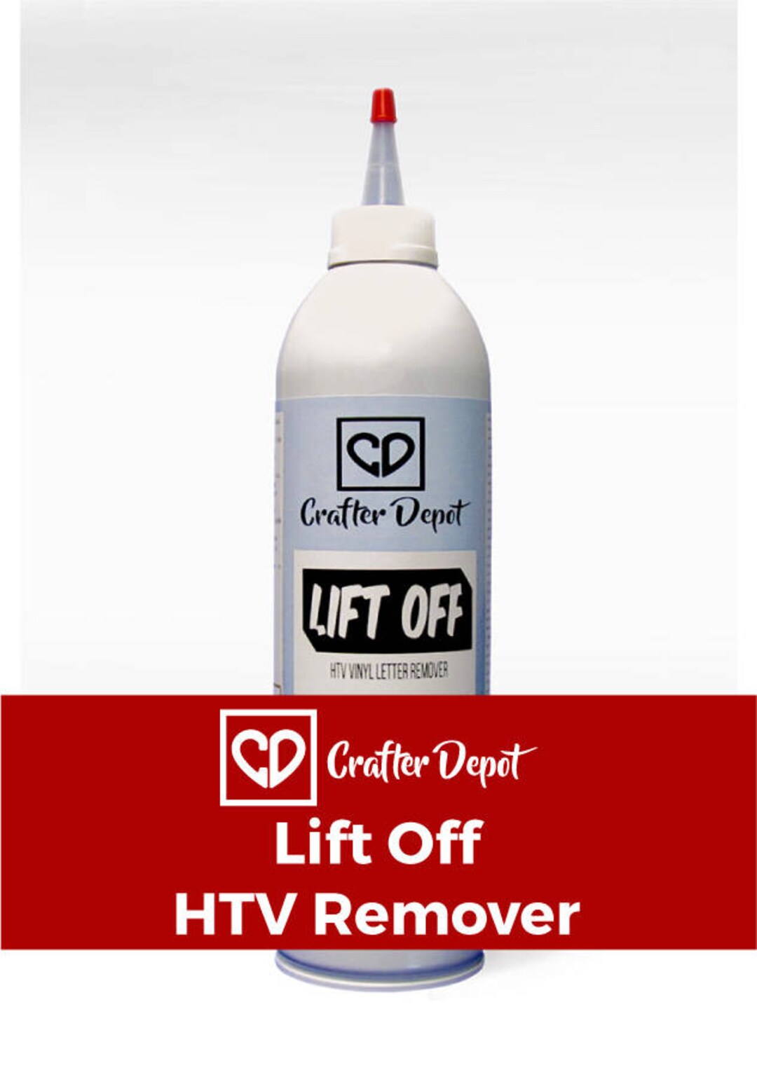 Crafter Depot Lift off HTV Vinyl Letter Remover HTV Remover, Heat