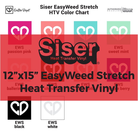 Siser Easyweed Stretch Color Chart