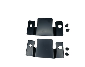 ProFurnitureParts Universal Sectional Sofa Black Metal Interlocking Furniture Connector (2 pack)