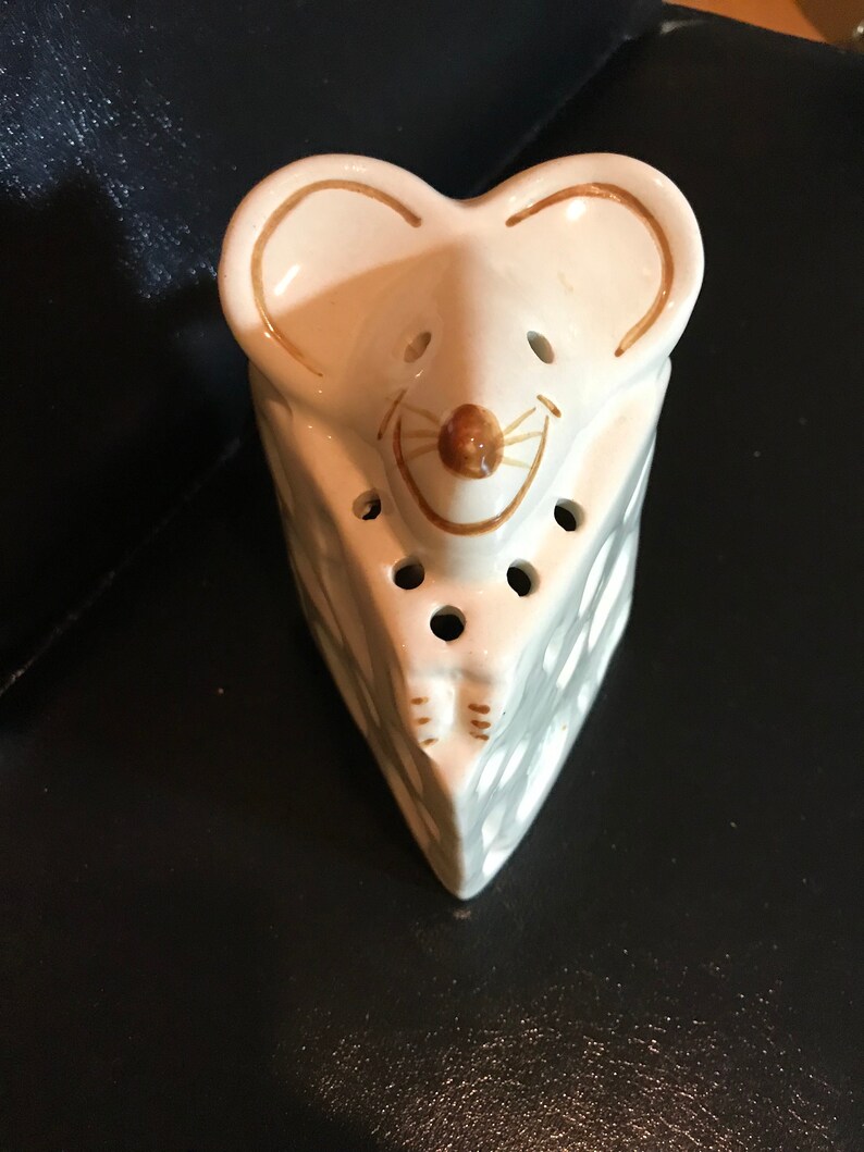 Vintage Handled Mouse Parmesan Cheese Shaker Pottery/ Mid Etsy