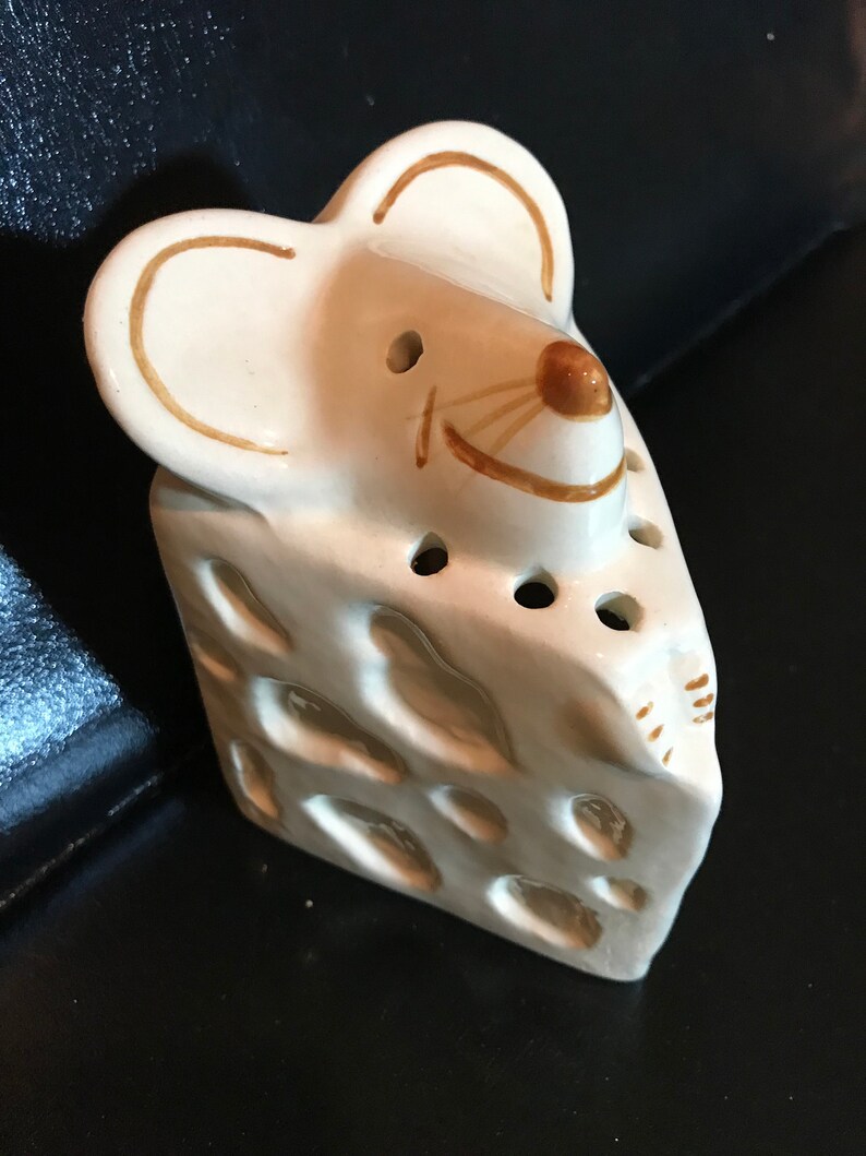 Vintage Handled Mouse Parmesan Cheese Shaker Pottery/ Mid Etsy