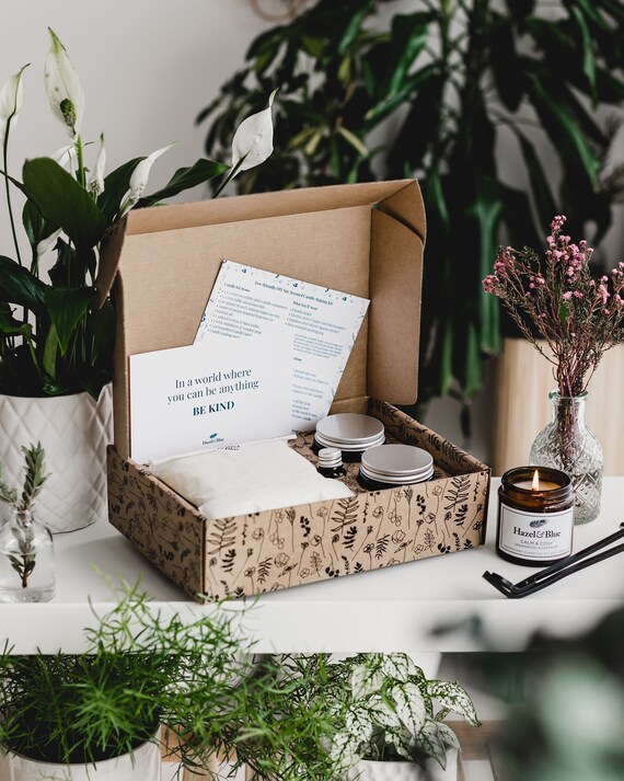 SOY CANDLE Making Kit for Beginners Make Your Own Soy Candle Etsy UK