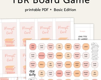 Printable Tbr Prompts Pdf Instant Download Reading Challenge Tackle Printable Tbr Prompts Pdf Instant Download Reading Challenge Tackle