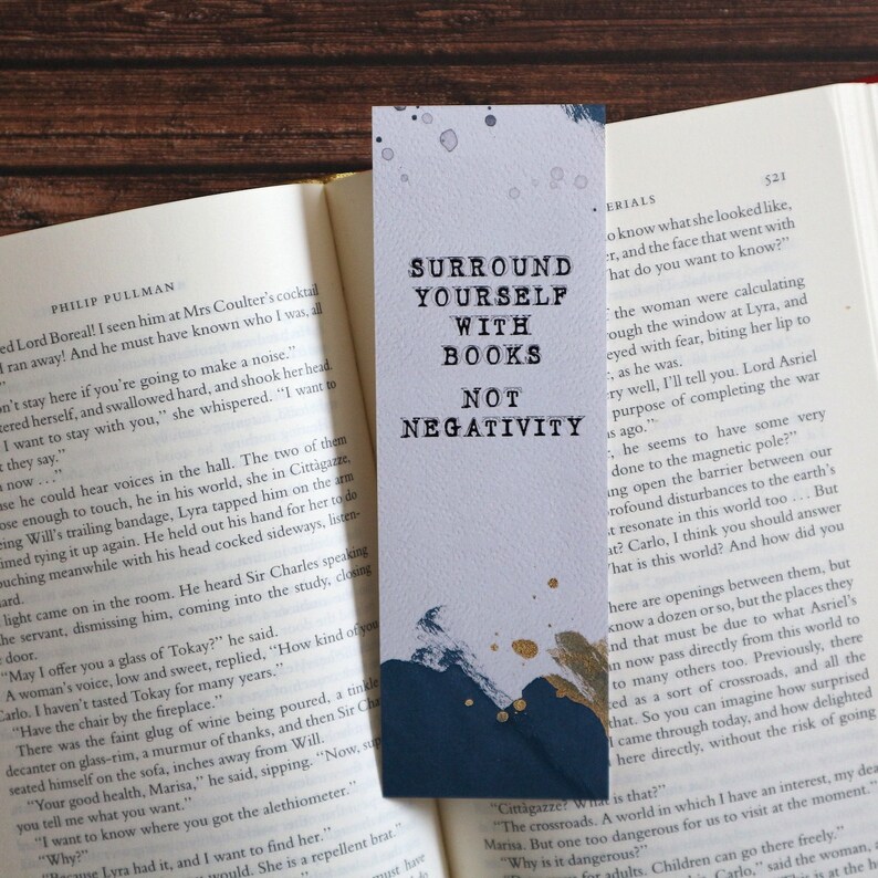 Printable Bookmark Set With Bookish Quotes Digital PDF - Etsy
