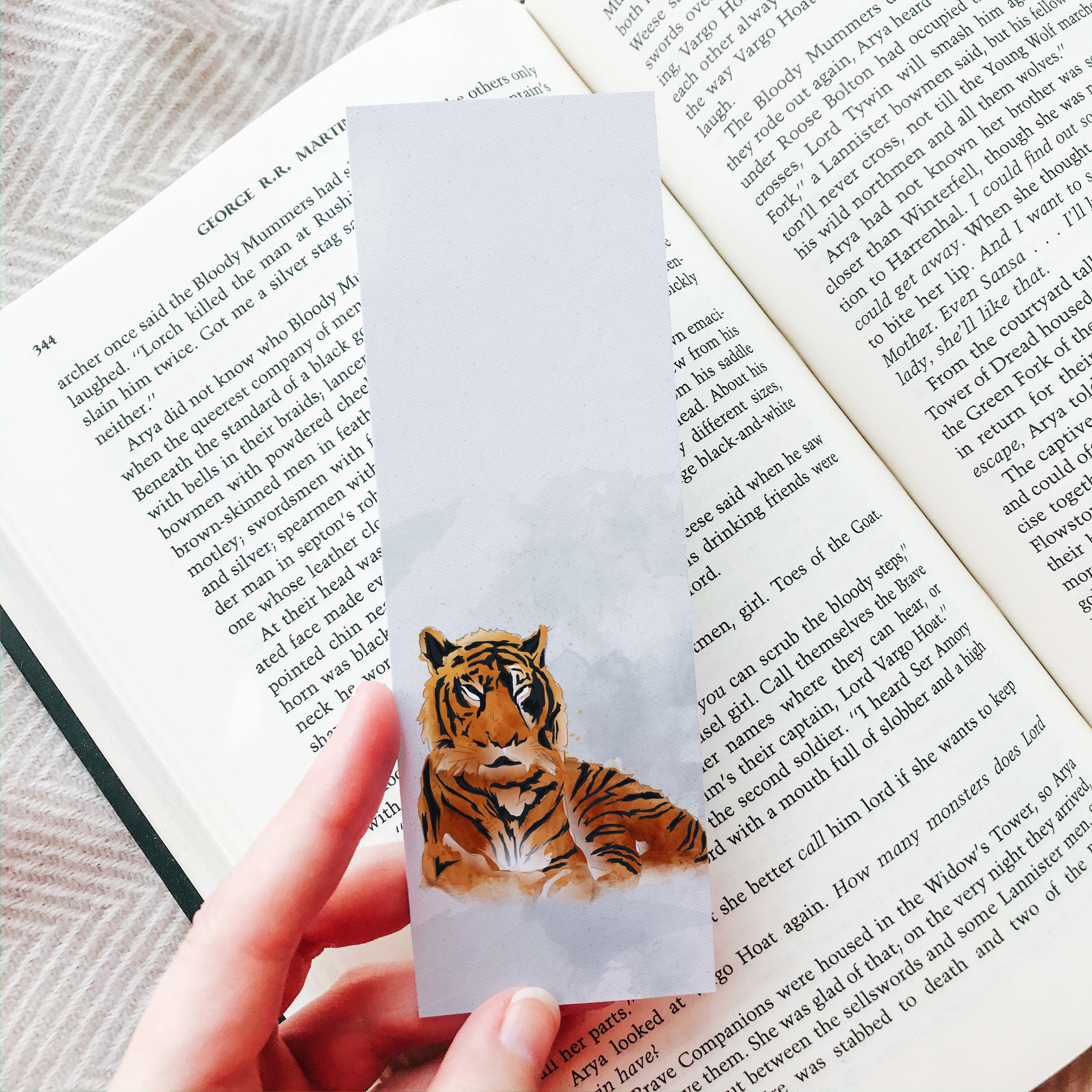 Watercolor Animals Printable Bookmarks Planner Bookmark Animal - Etsy