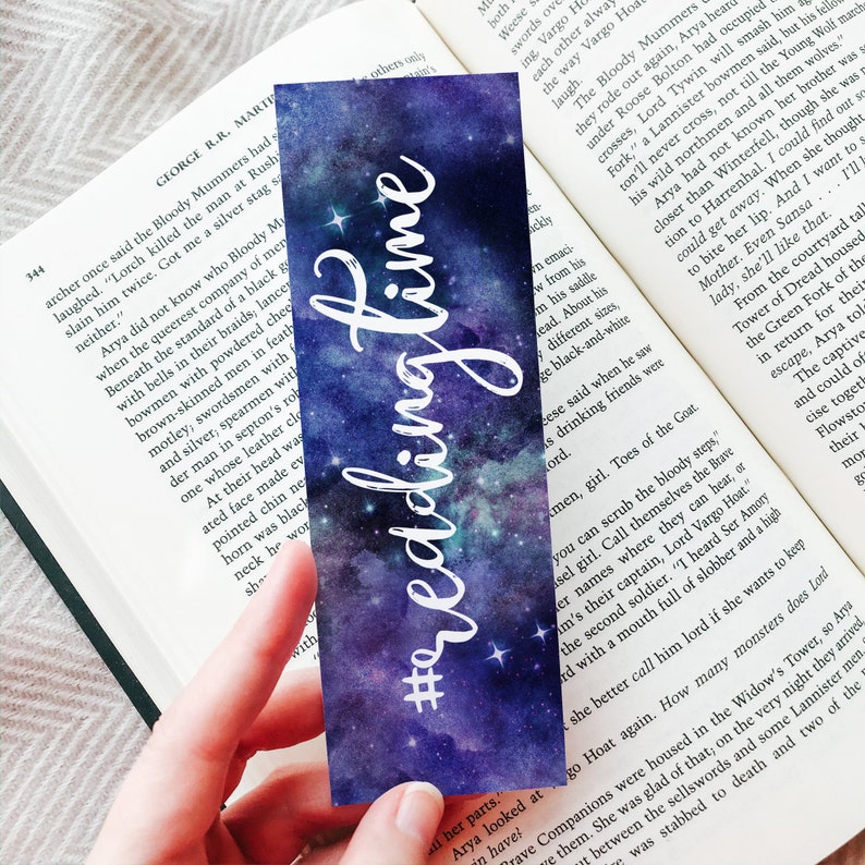 Printable Bookmarks Bookstagram Book Nerd Currently Reading Hashtag ...