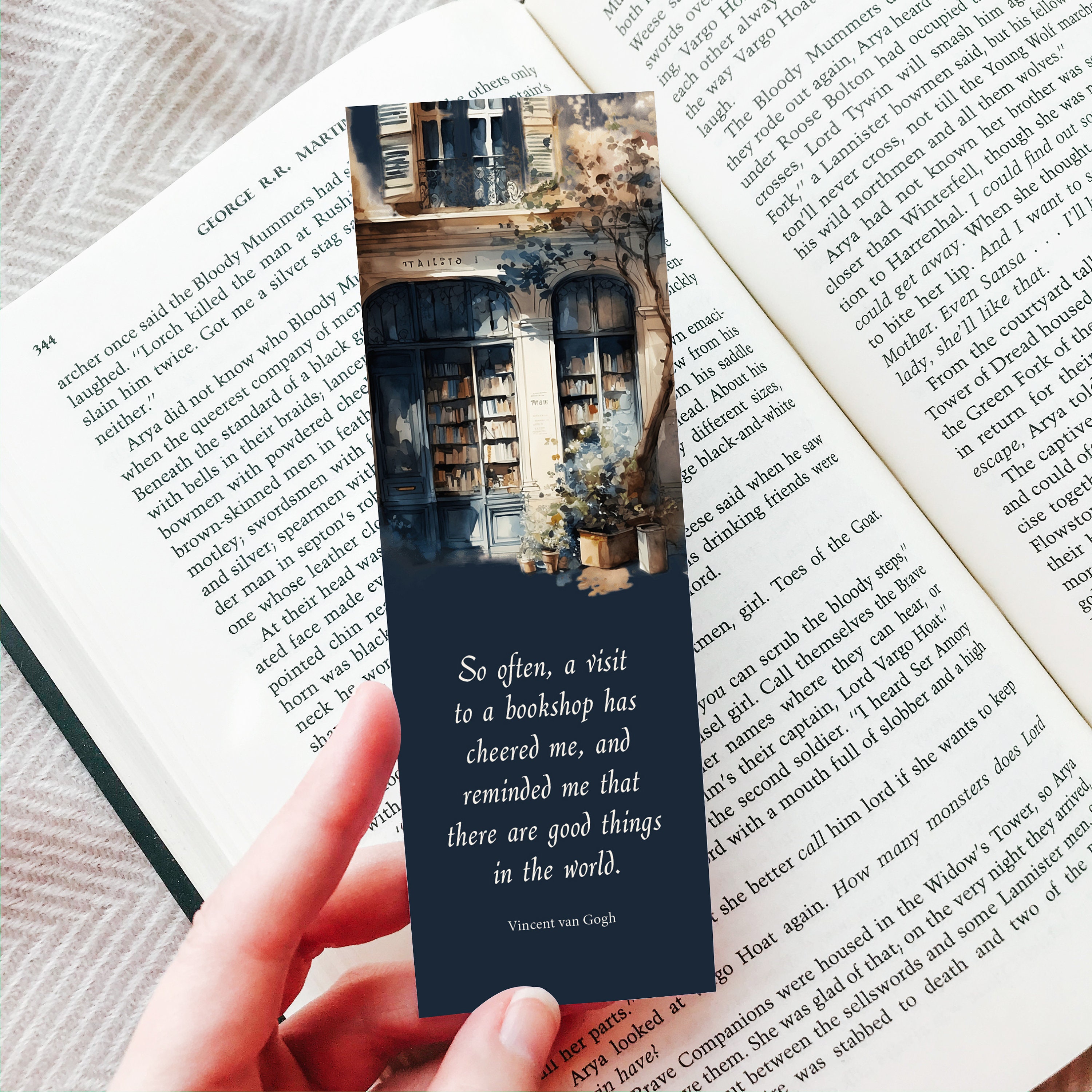 Printable Bookmarks With Quotes Bookstore Reading Gifts PDF - Etsy