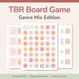 Jeu de réduction SUB avec plateau de jeu et cartes, défi du livre, PDF – TÉLÉCHARGER