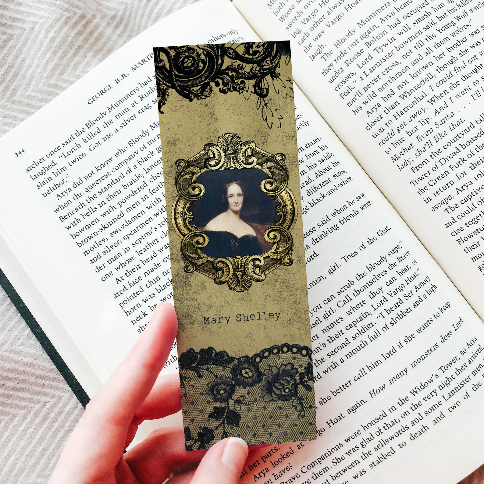 frankenstein printable bookmark set mary shelley gothic etsy