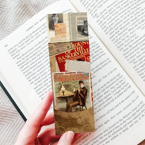 Sherlock Holmes Bookmark Printable, Literary Bookmark Gifts for Readers, PDF – DOWNLOAD