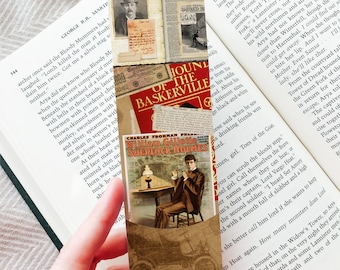 Sherlock Holmes Bookmark Digital, Cadeau voor boekenliefhebbers, PDF – DOWNLOAD