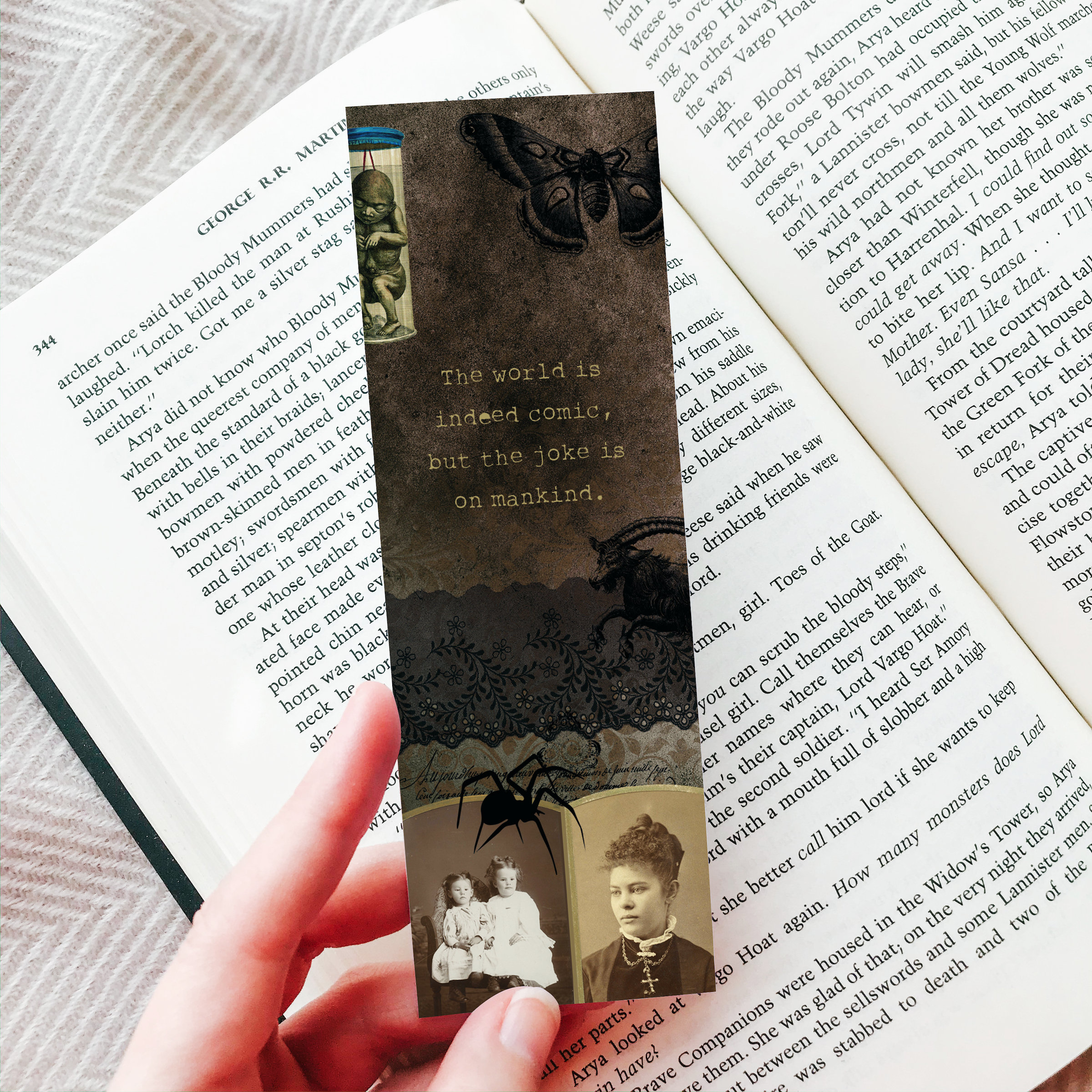 Lovecraft Printable Bookmark Set, Macabre Horror Gifts, Reading Gifts ...