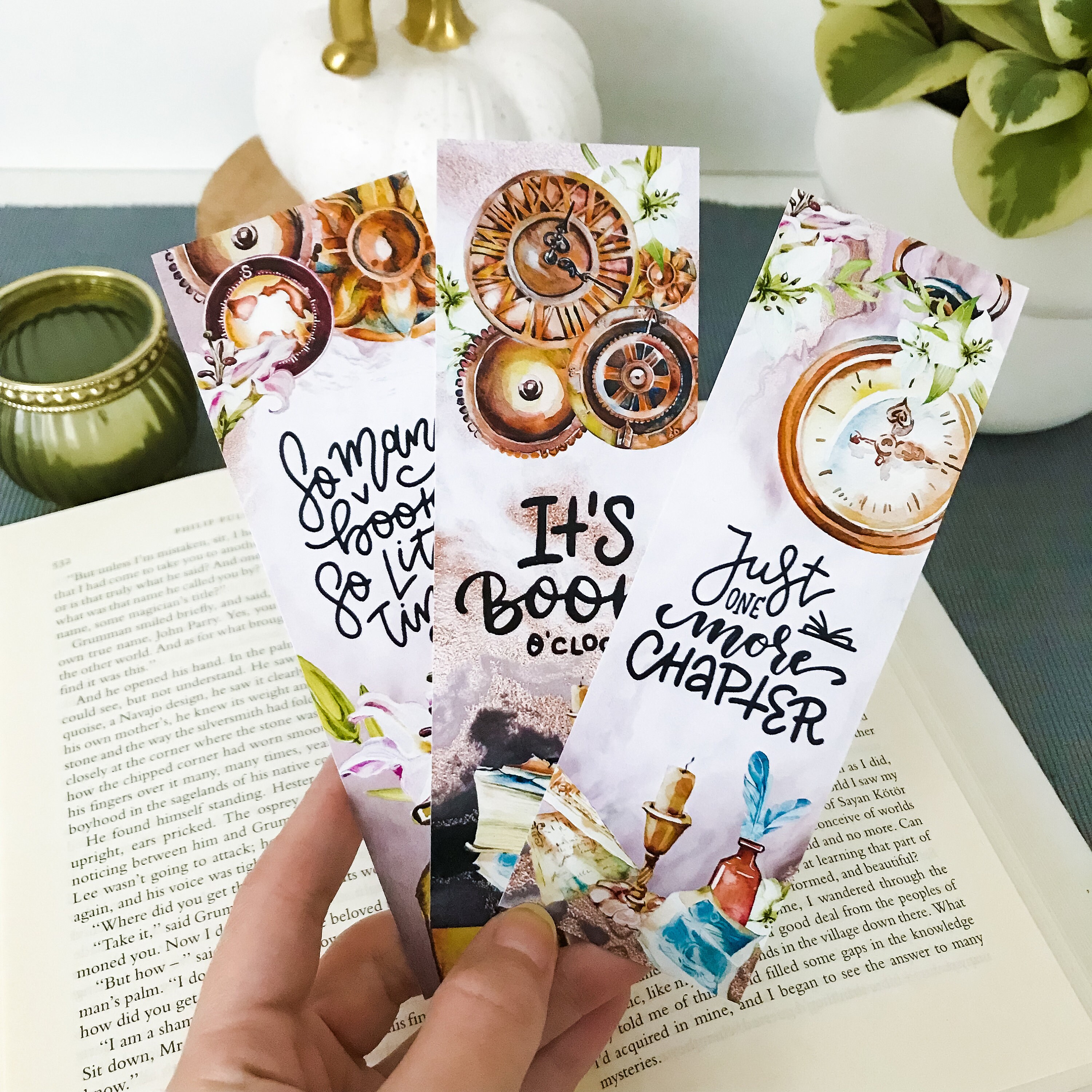 Marcadores Metálicos, Regalos Para Fanáticos Del Libro