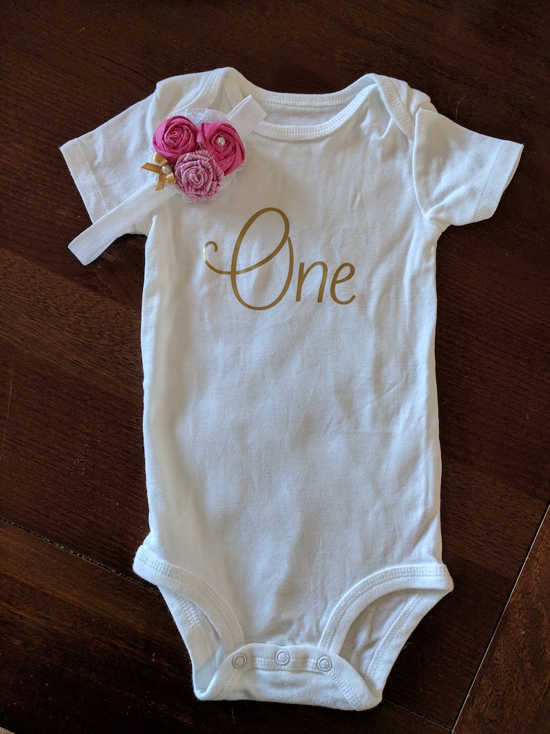 1st Birthday Cake Smash Bodysuit