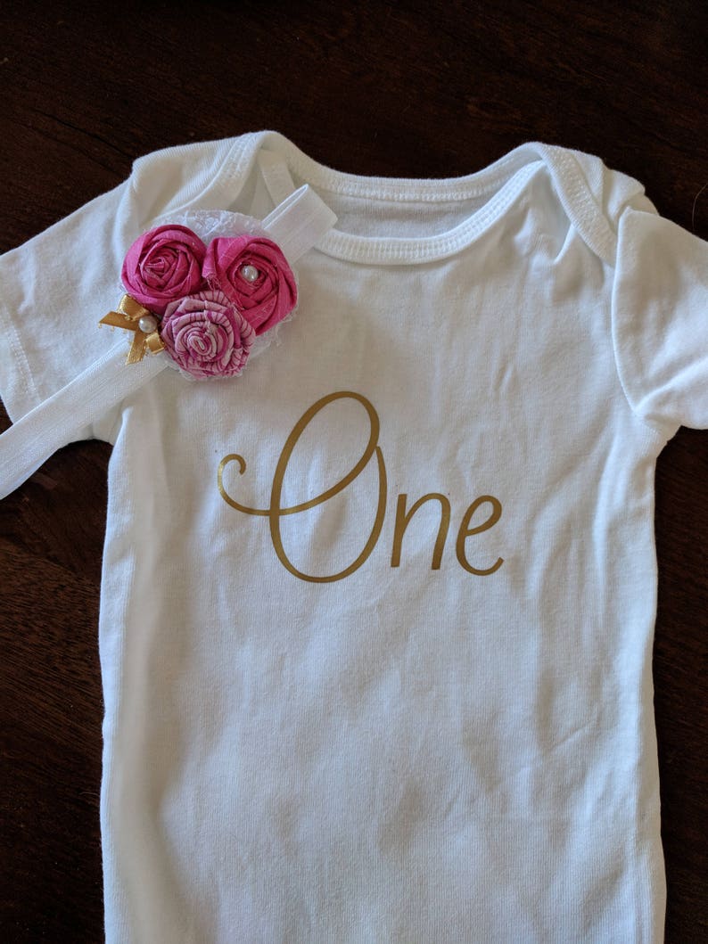 1st Birthday Cake Smash Bodysuit
