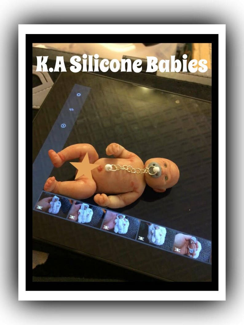 Full Body Mini Silicone Baby Boy Lucas II image 8