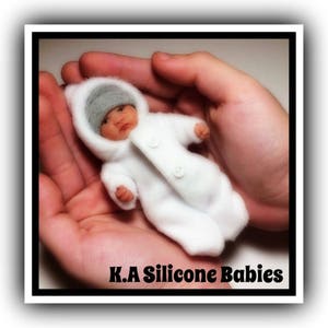Full Body Mini Silicone Baby Boy Lucas II image 6
