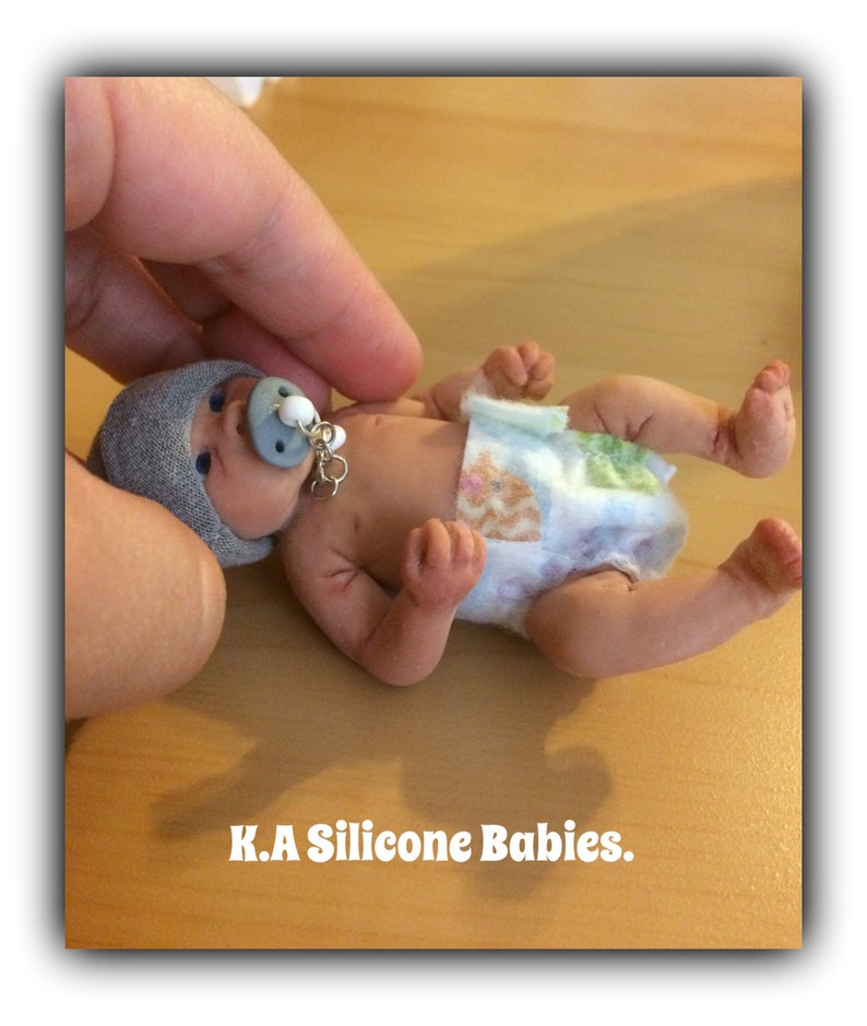 Full Body Mini Silicone Baby Boy Lucas II image 3