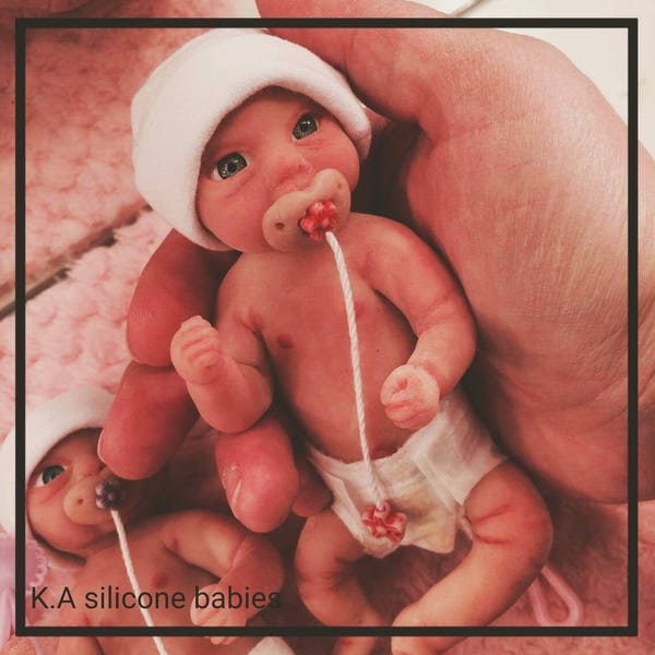 Ganzkörper-Silikon-Baby-Mädchen Kiara.