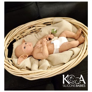 Full Body silicone baby elf Willow