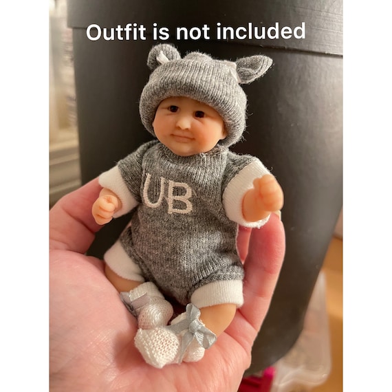 Full Body Mini Silicone Baby Boy Jimmy. 