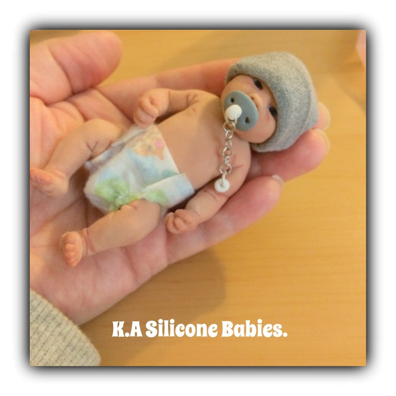 Full Body Mini Silicone Baby Boy Lucas II image 2