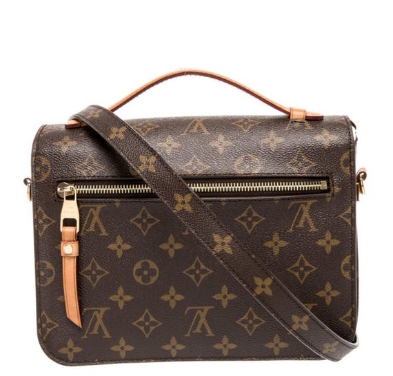 Authentic Louis Vuitton handmade monogram pochette travel crossbody bag Pre-Owned Louis Vuitton Pochette from Multi Pochette  main image 3