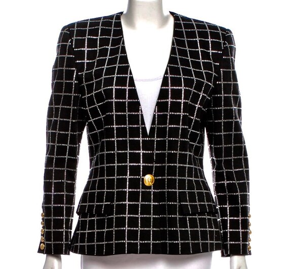 vintage black blazer
