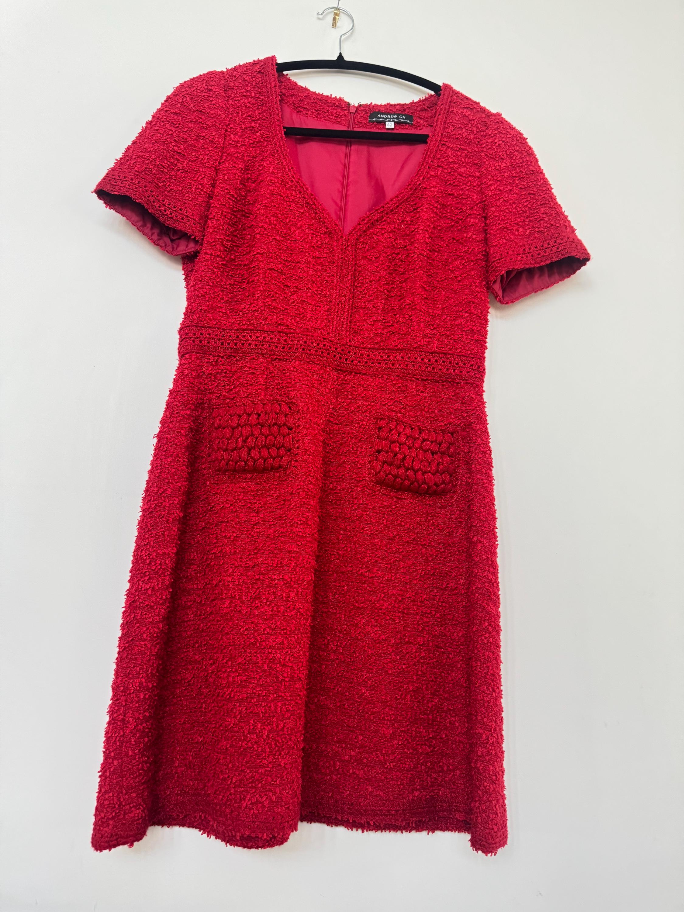 andrew gn red dress Andrew Gn Fall 2021 Ready-to-Wear Collection