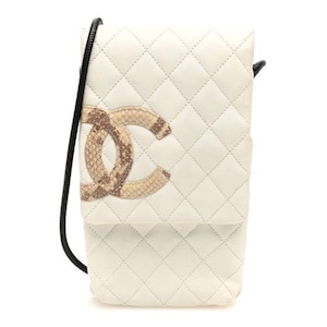 Vintage Chanel Ligne Cambon Phone Crossbody Bag box and dustbag, Authenticated certificate, Vintage chanel