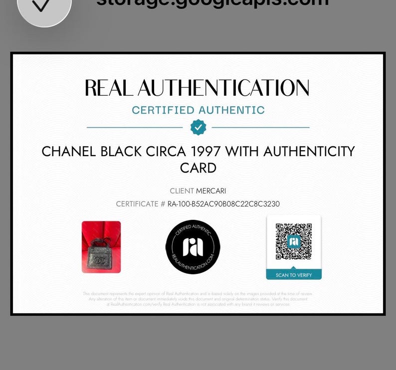CHANEL Black circa 1997 with authenticity card, Chanel vintage tote bag, 1997 Vintage Chanel, Chanel Iconic tote image 2