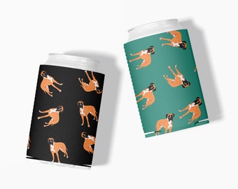 Porta latas de neopreno con diseño de raza de perro: un regalo para los amantes de los perros