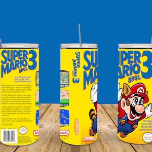20 オンスのビンテージ ビデオ ゲーム カートリッジ デザイン。