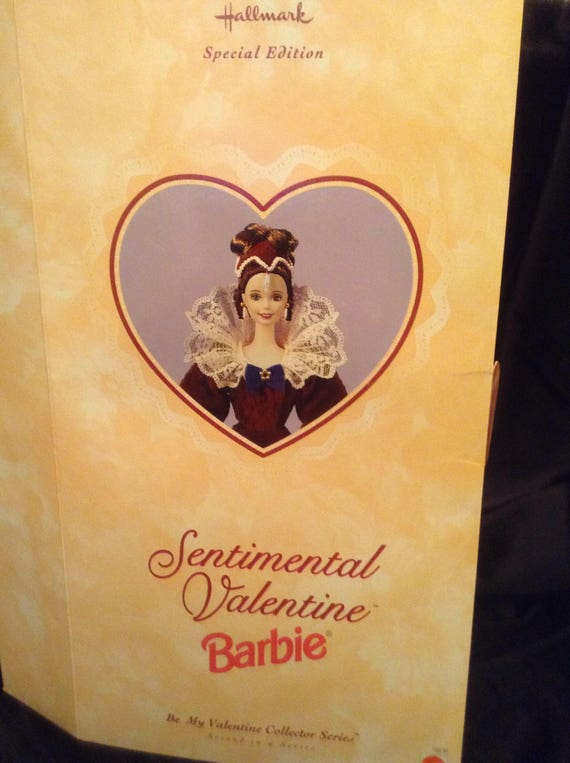 sentimental valentine barbie 1996