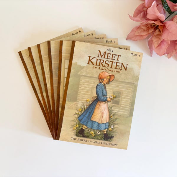 American Girl Kirsten Book Set // Vintage Pleasant Company Publications