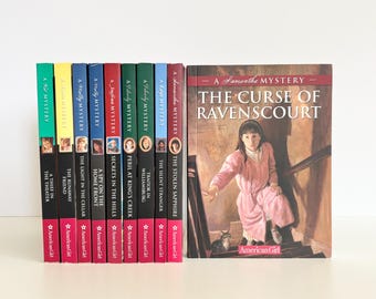 American Girl Mystery Books Set of 10 // Samantha Kaya Felicity Josefina Molly Kirsten Kit Mysteries