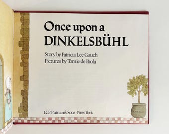 Once Upon a Dinkelsbuhl by Patricia Lee Gauch, Illustrated by Tomie de Paola, Vintage Hardcover