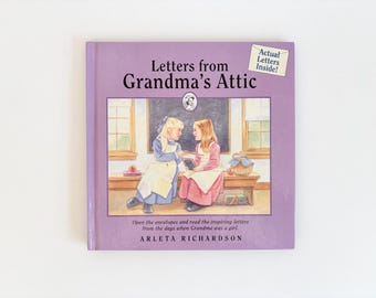 Letters from Grandma's Attic Book, 1995 Vintage Interactive Edition