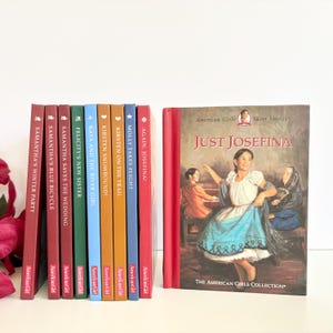 The American Girls Short Stories, Set of 10 Books // Mini Small Hardcover Books // Molly, Felicity, Josefina, Kirsten, Kaya & Samantha