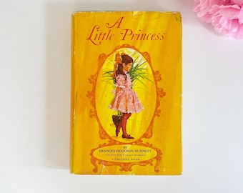 A Little Princess by Frances Hodgson Burnett // Vintage 1967 Hardcover // Illustrated by Stewart Sherwood // Platt & Munk Co, A Cricket Book